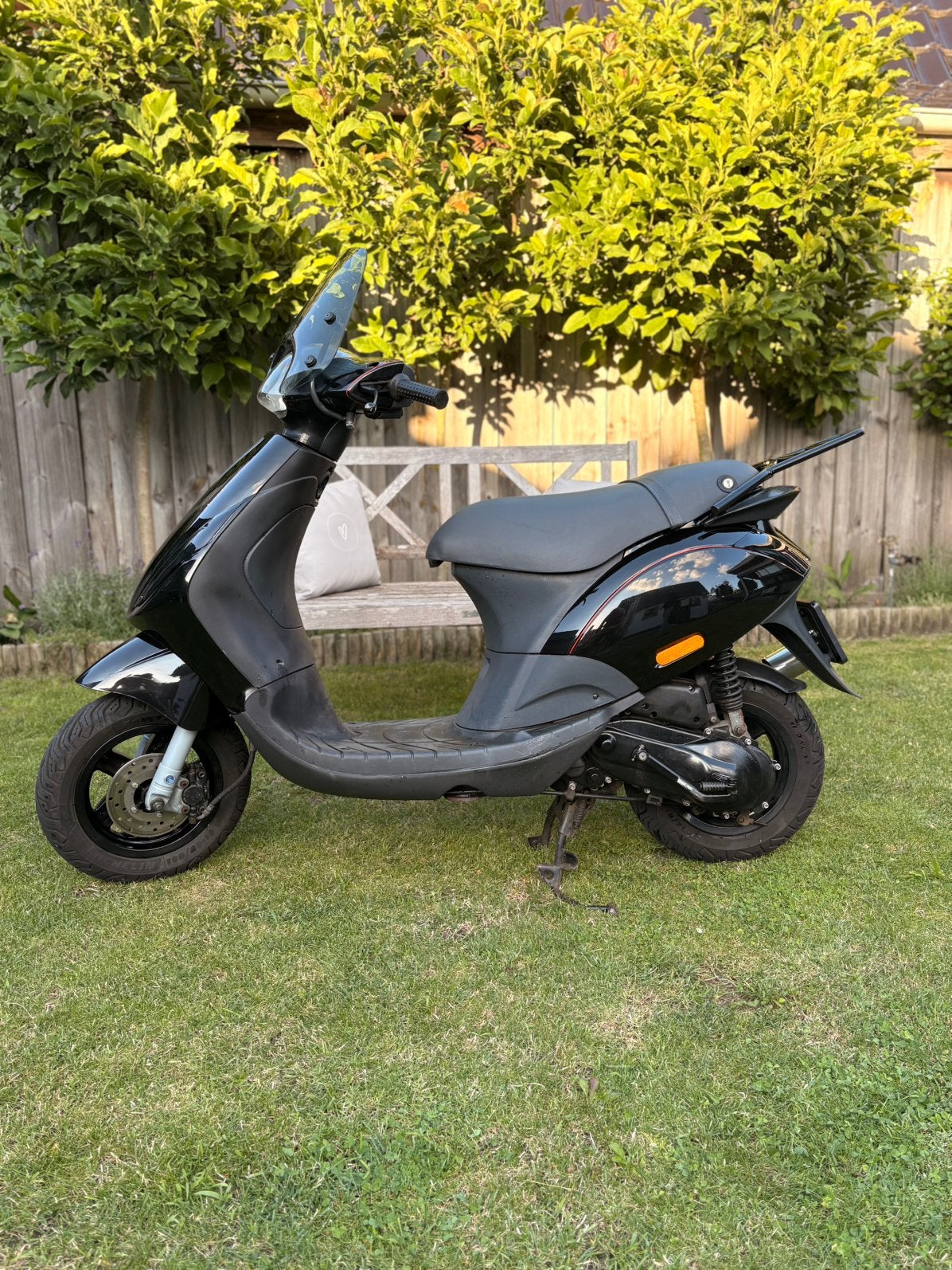 Piaggio zip 50cc 2takt, Ophalen, Tweetakt, Gebruikt, Maximaal 45 km/u