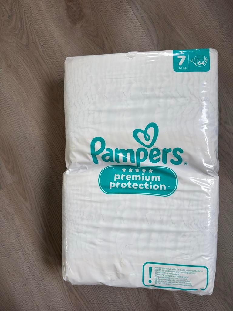 Pampers Premium Protection Luiers Maat 7 (15+ kg), Ophalen, Nieuw
