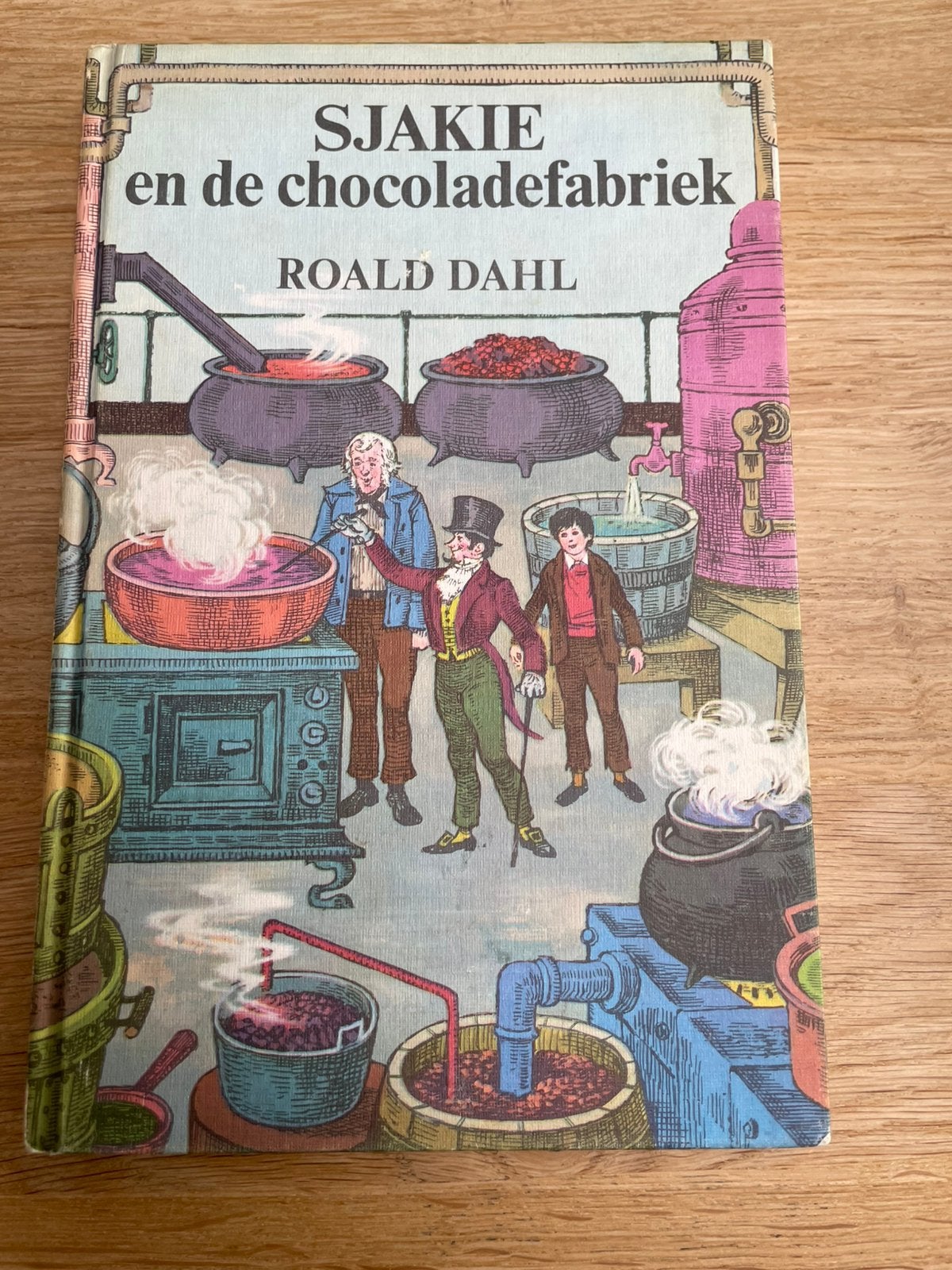 Kinderboek Roald Dahl - Sjakie en de chocoladefabriek, Ophalen of Verzenden, Gelezen