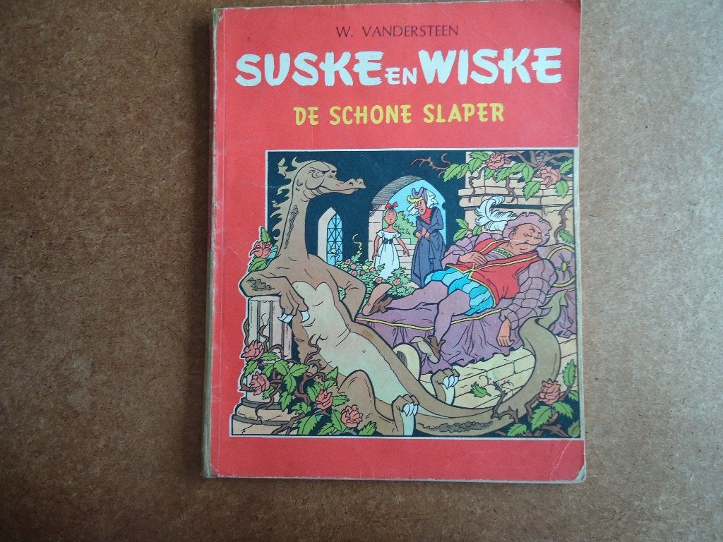 (7) SUSKE en WISKE: DE SCHONE SLAPER, Eén stripboek, Verzenden, Gelezen, Willy Vandersteen