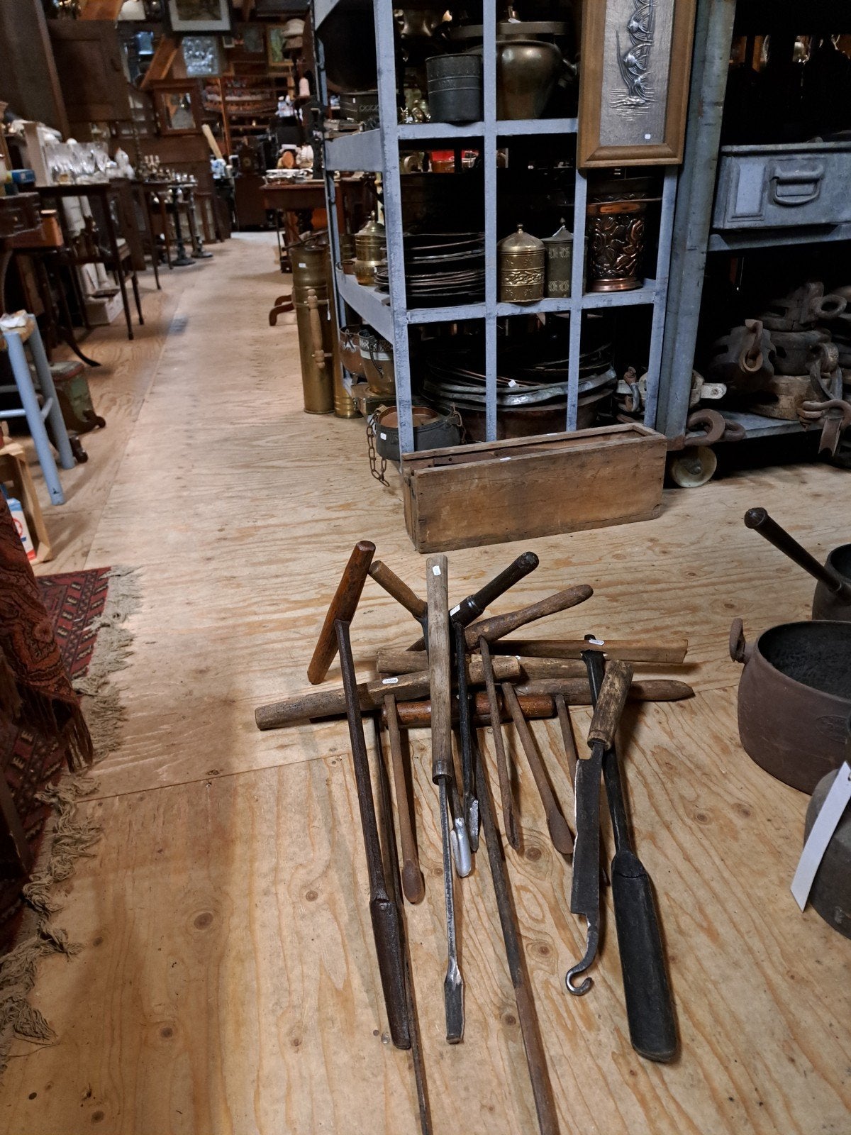 Klompenmakers gereedschap, Ophalen of Verzenden