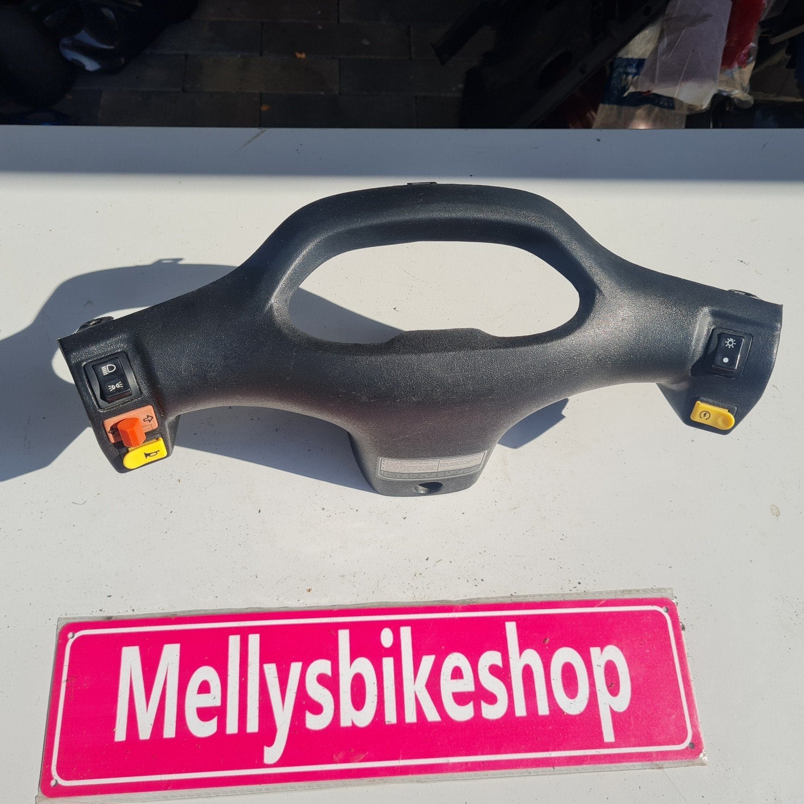 Kymco dj50 stuurkap binnen teller kap zwart, Ophalen of Verzenden, Kymco, Info@kymco.nl, Nl