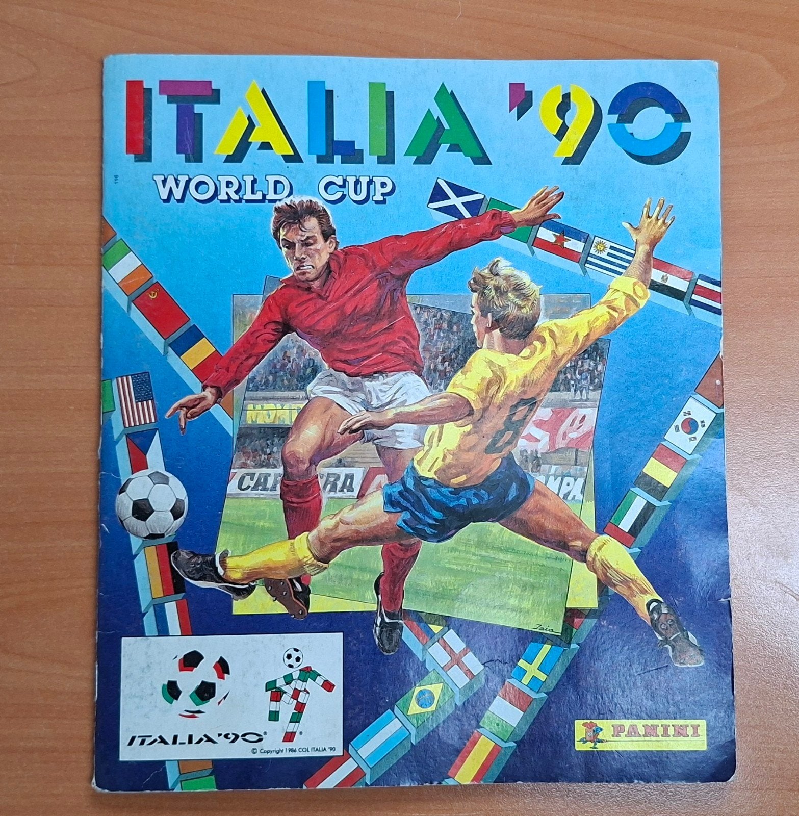 Panini WK 1990 album compleet, Ophalen of Verzenden, Zo goed als nieuw, Buitenlandse clubs, Poster, Plaatje of Sticker