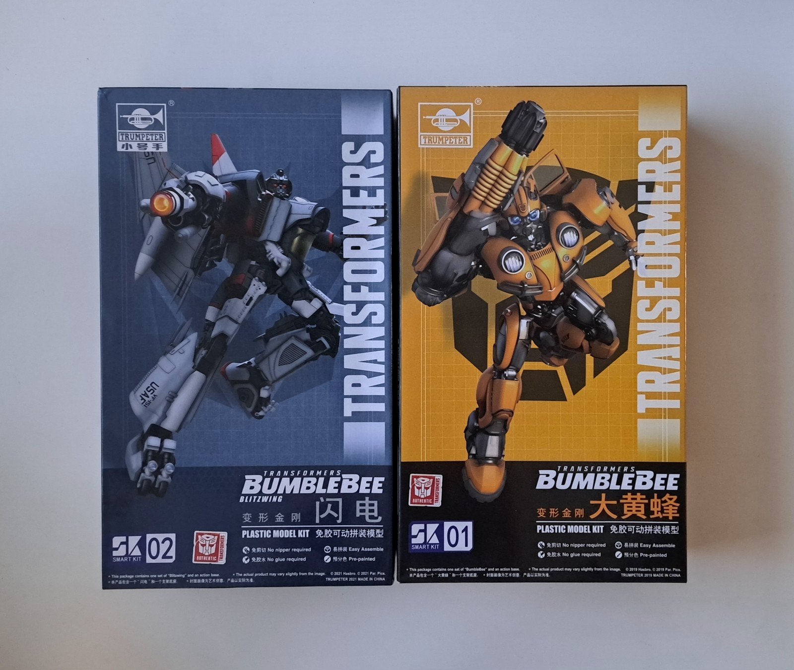 Transformers Bumblebee & Blitzwing Model Kit, Overige generaties, Ophalen, Nieuw