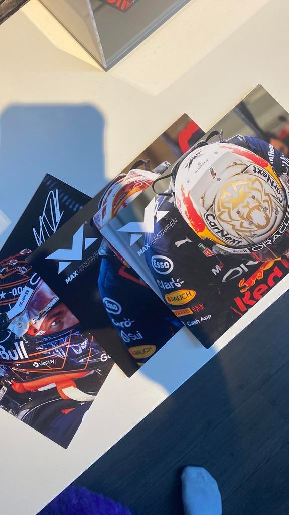 Webshopkaarten max verstappen, Drie personen of meer