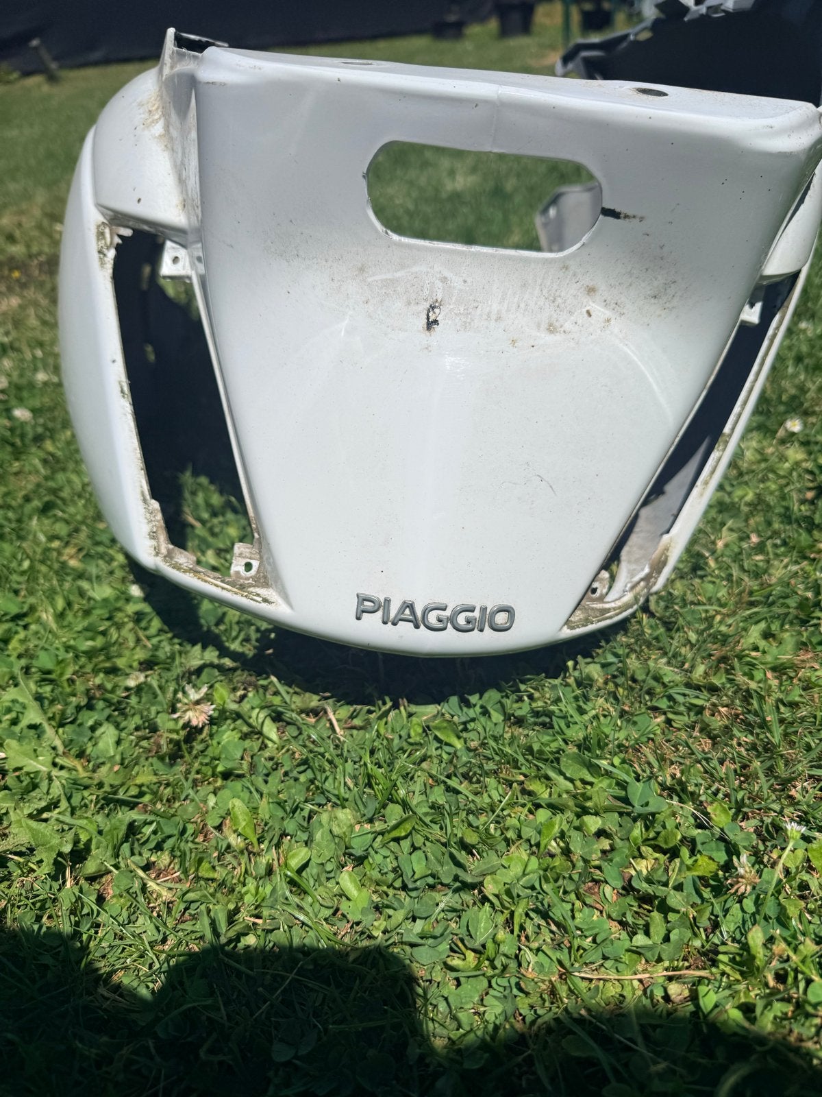 Kappenset Piaggio Zip 2000 wit, Fietsen en Brommers, Brommeronderdelen | Scooters, Gebruikt, Piaggio, Kap, Ophalen