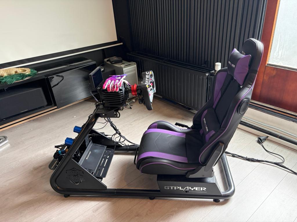 Sim racing cockpit, Ophalen, 1 speler, Racen en Vliegen, Zo goed als nieuw