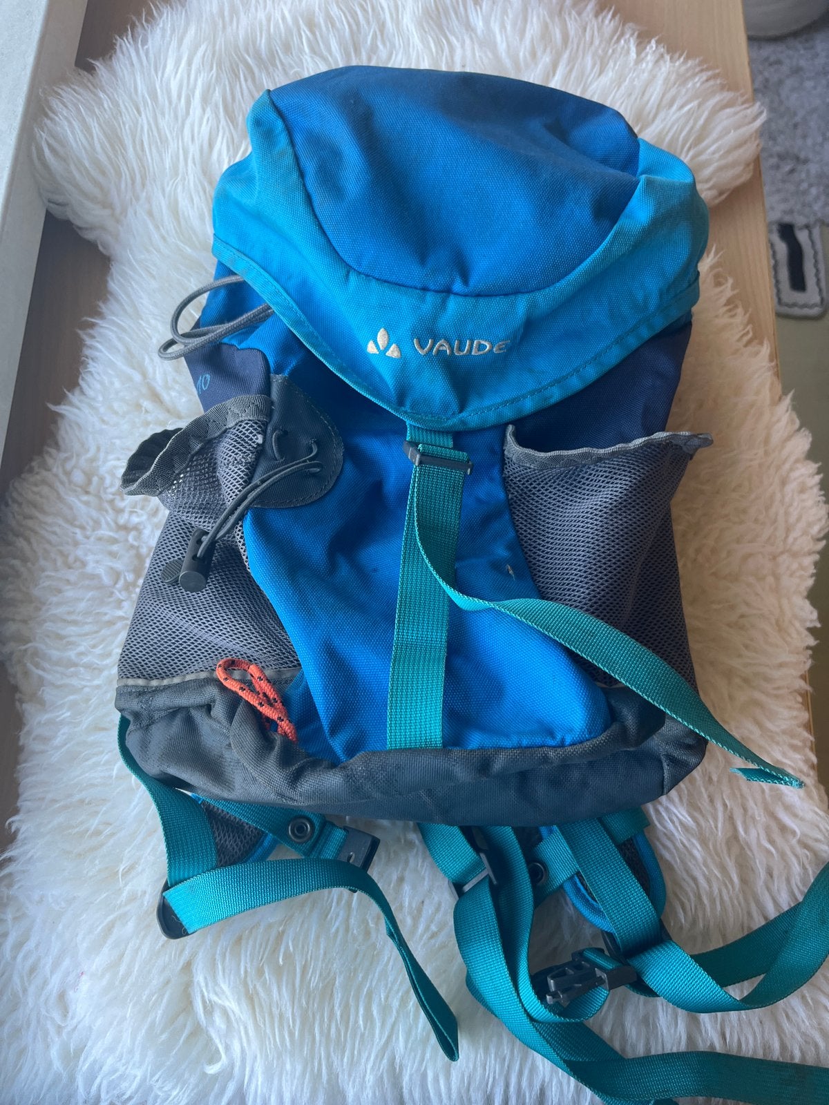 VAUDE Puck 10 kinderrugzak / outdoor bos/scouting, Sieraden, Tassen en Uiterlijk, Tassen | Rugtassen, Gebruikt, 25 tot 40 cm, Ophalen of Verzenden