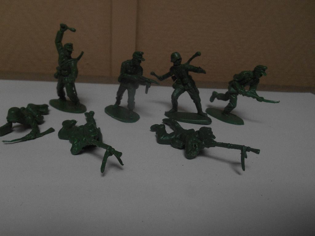 airfix duitse infanterie 1/32 ww2 plastic soldaatjes, Ophalen, Gebruikt, 1:35 tot 1:50, Figuur of Figuren