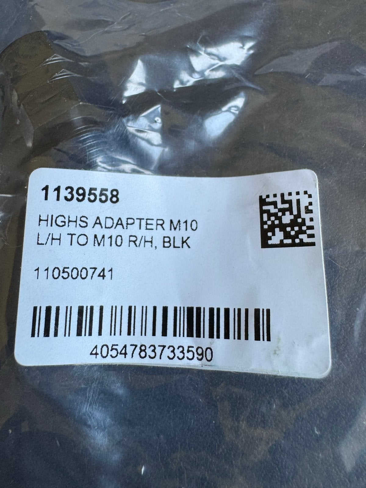 2x Highsider Spiegel Adapter M10 Links naar M10 rechts Zwart, Ophalen of Verzenden, Nieuw