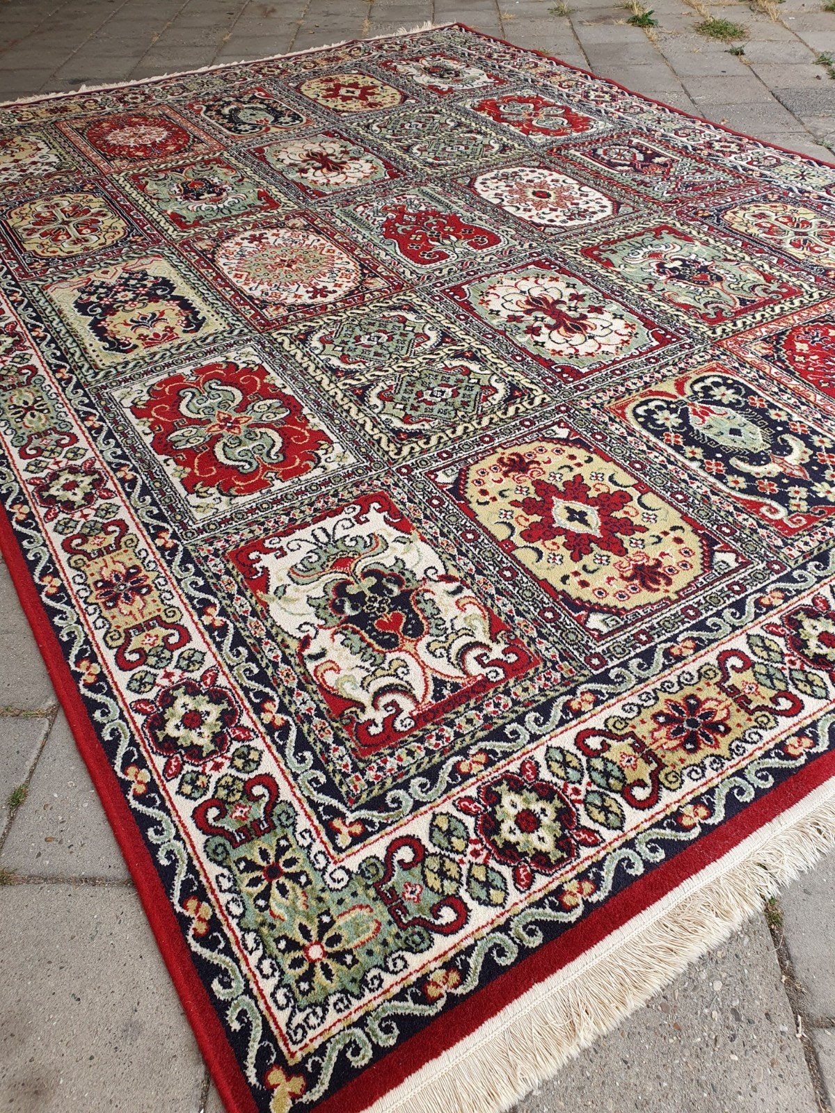 vintage perzisch tapijt 350x250 cm., Sixties, 200 cm of meer, Ophalen of Verzenden, Zo goed als nieuw