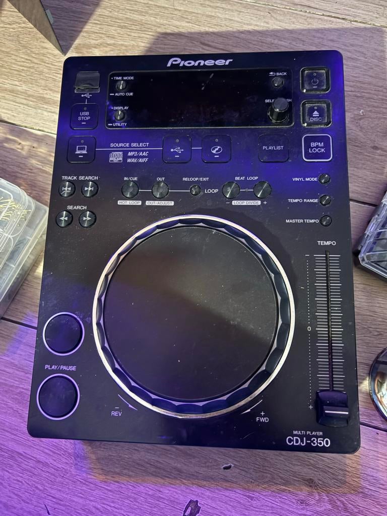 Pioneer CDJ-350 Multi Player - Zo goed als nieuw, Muziek en Instrumenten, Ophalen of Verzenden, Zo goed als nieuw, Dj-set, Pioneer