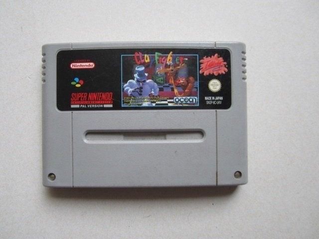 Clay Fighter SNES Super Nintendo NES, Vechten, 2 spelers, Ophalen of Verzenden, Zo goed als nieuw