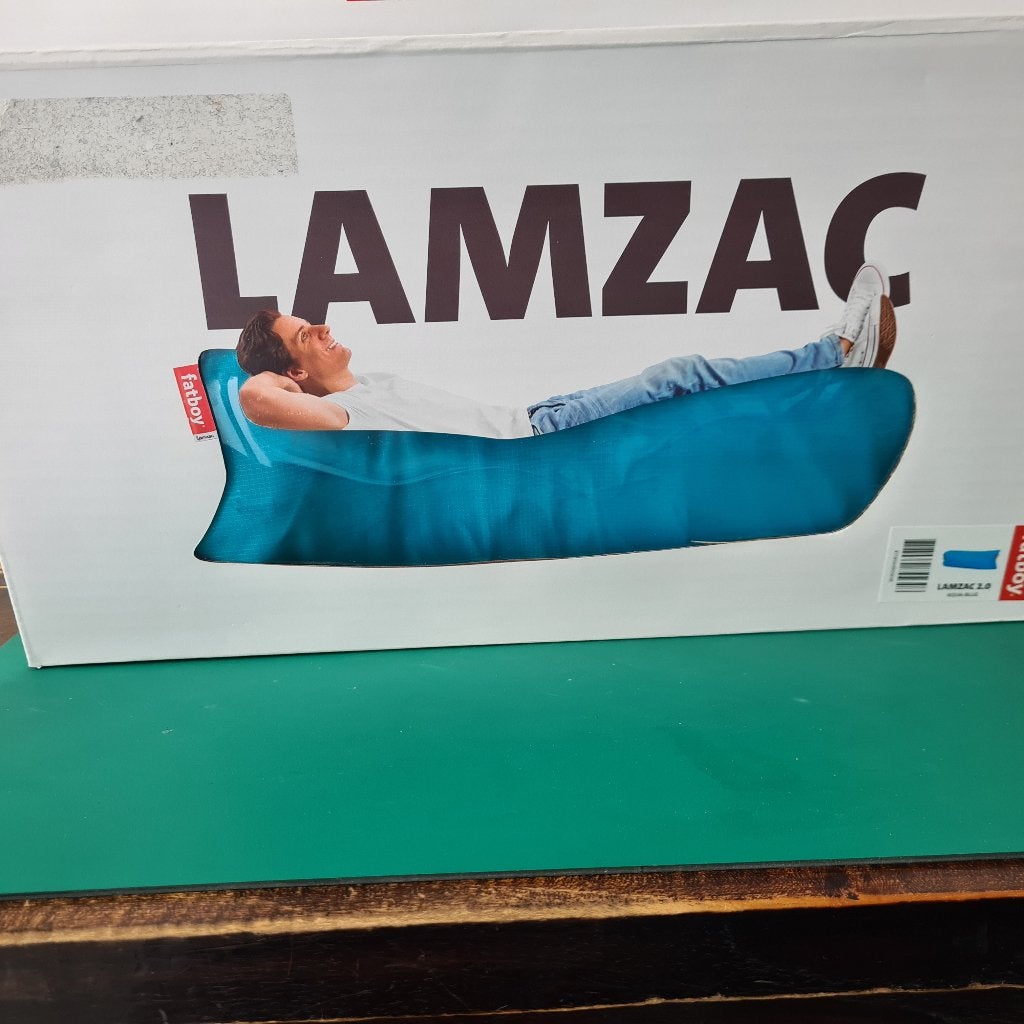 Fatboy Lamzac 2.0 in originele verpakking, Ophalen of Verzenden, Nieuw, Blauw, Zitzak