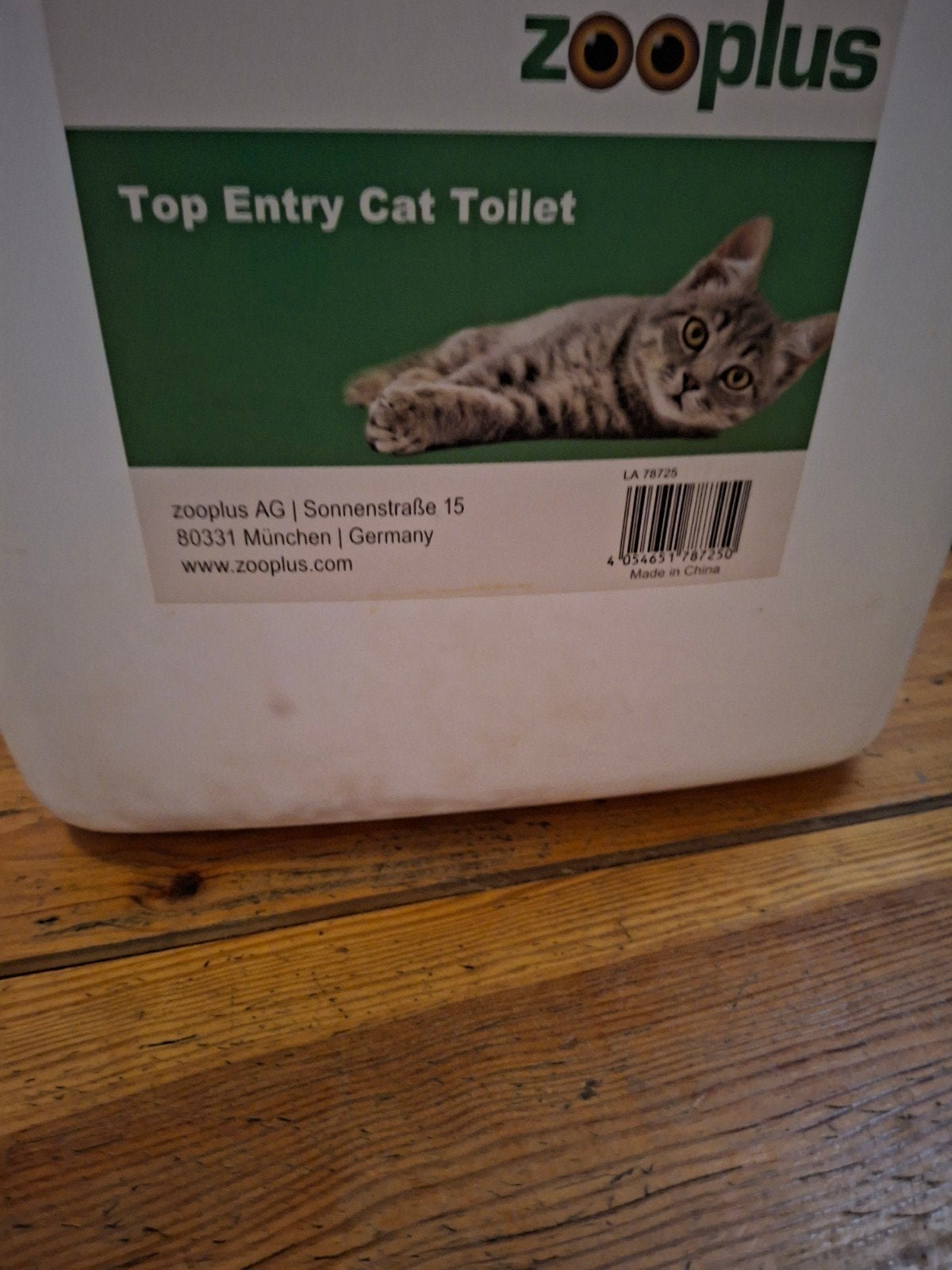Kattenbak met bovenlader, Dieren en Toebehoren, Kattenbakken, Ophalen, Zo goed als nieuw, Open