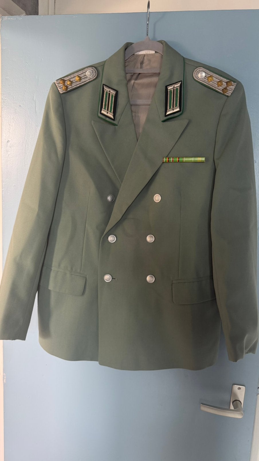 Ddr jas, Verzamelen, Ophalen of Verzenden, Landmacht, Duitsland, Kleding of Schoenen