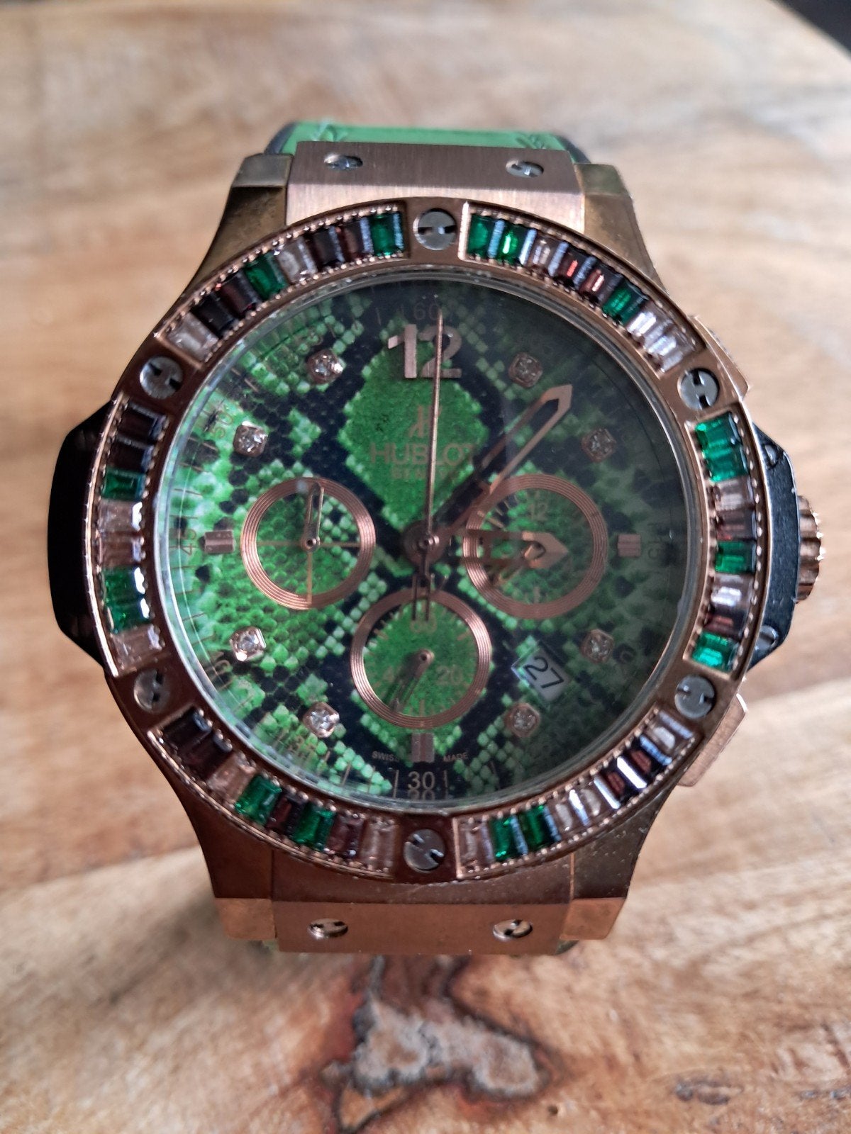 Hublot Big Bang Limited Edition Snake Horloge, Sieraden, Tassen en Uiterlijk, Horloges | Heren, Ophalen of Verzenden, Gebruikt