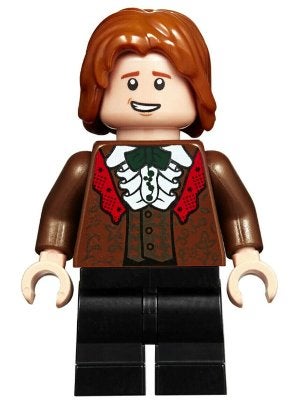 LEGO Harry Potter hp185 Ron Weasley - Reddish Brown Suit,, Lego, Ophalen of Verzenden, Minifiguur, Harry Potter