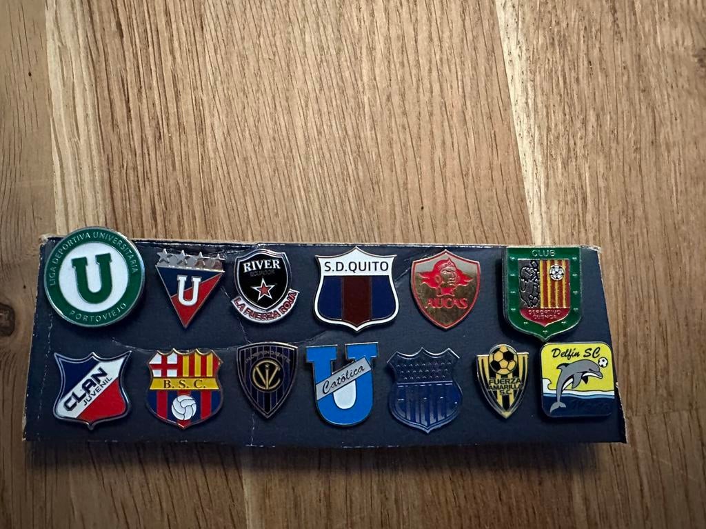 Voetbalspeldjes Ecuador per stuk €5,-, Ophalen of Verzenden, Zo goed als nieuw, Buitenlandse clubs