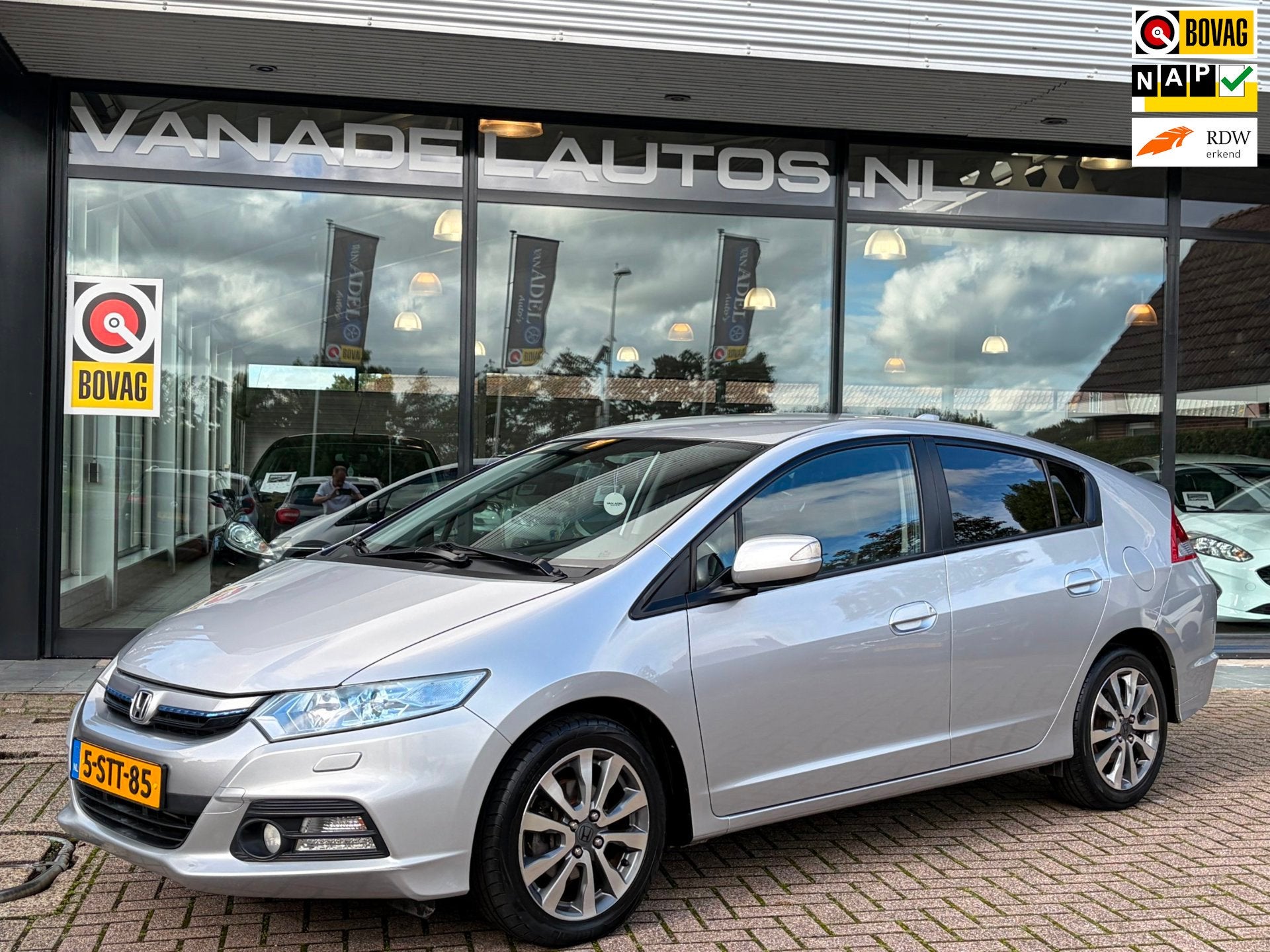 Honda Insight 1.3 Executive Aut. Leer Navi Clima Cruise Park, Gebruikt, Zwart, 4 cilinders, 23 km/l