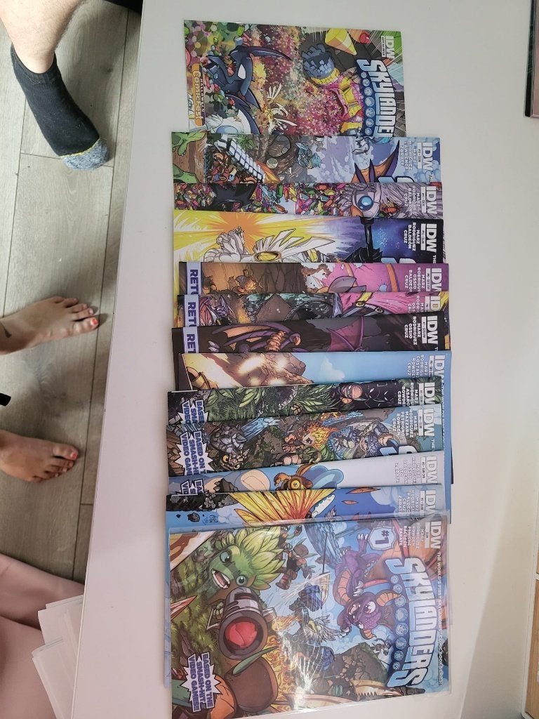 Mooie verzameling Skylanders Comic Boeken (IDW), Boeken, Strips | Comics, Ophalen, Amerika, Zo goed als nieuw, Meerdere comics