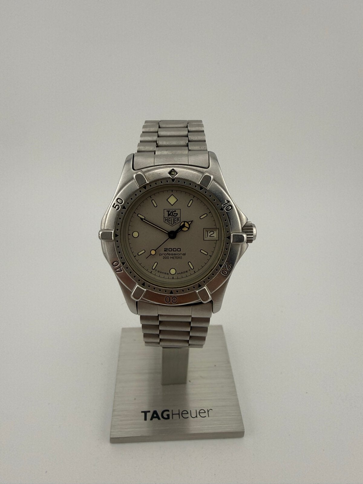 TAG Heuer 2000 Professional 200M - Nette staat, Ophalen of Verzenden, Gebruikt
