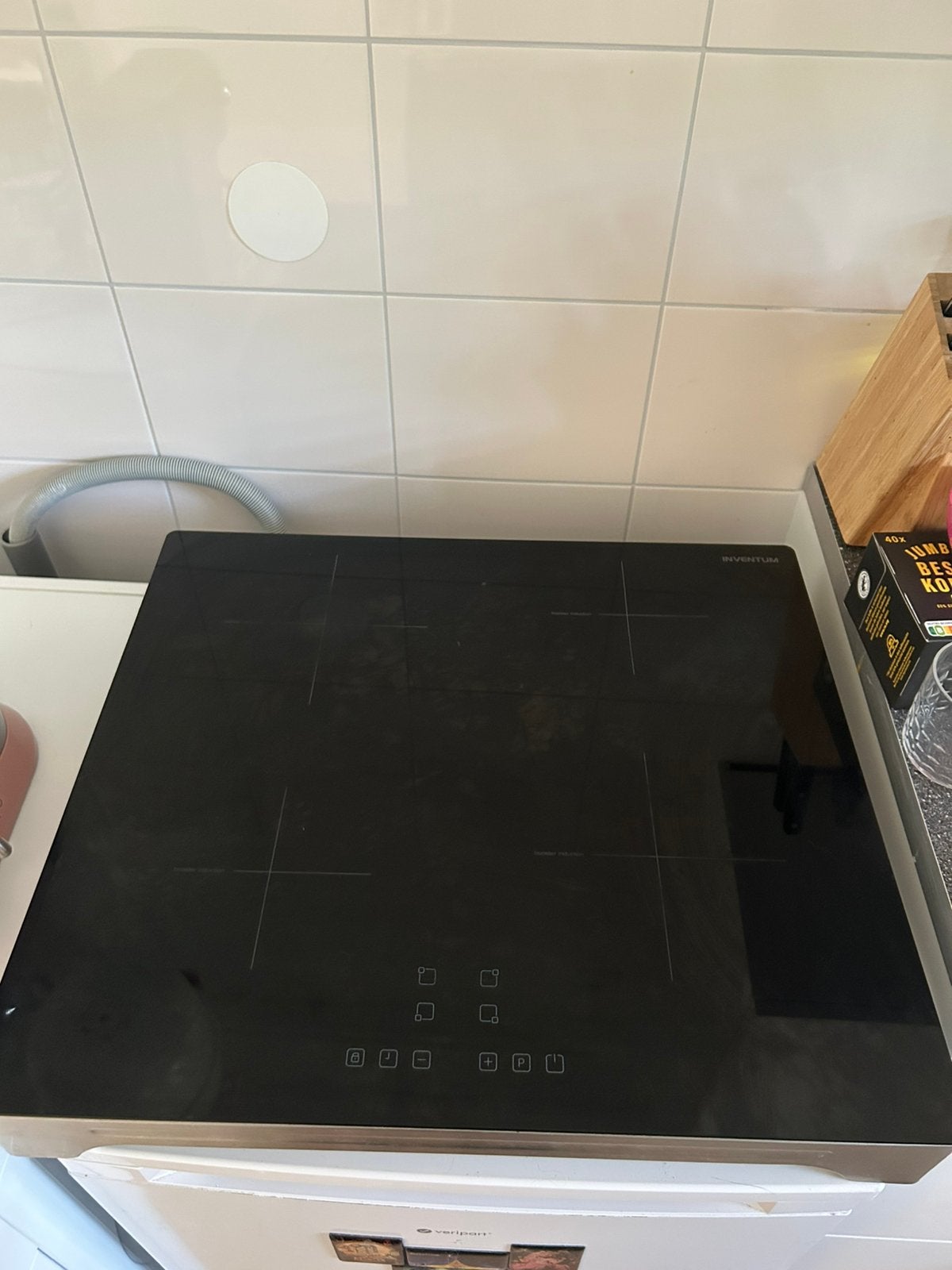 Inventum Kookplaat, Ophalen, Gebruikt, 4 kookzones, Vrijstaand