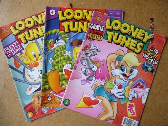 adv3599 looney tunes magazine, Eén stripboek, Ophalen, Gelezen
