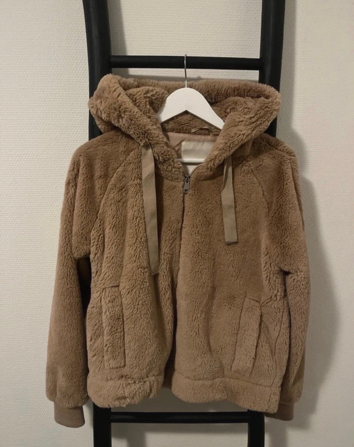 Pull&Bear teddy jasje maat S, Ophalen of Verzenden, Zo goed als nieuw, Maat 36 (S), Bruin
