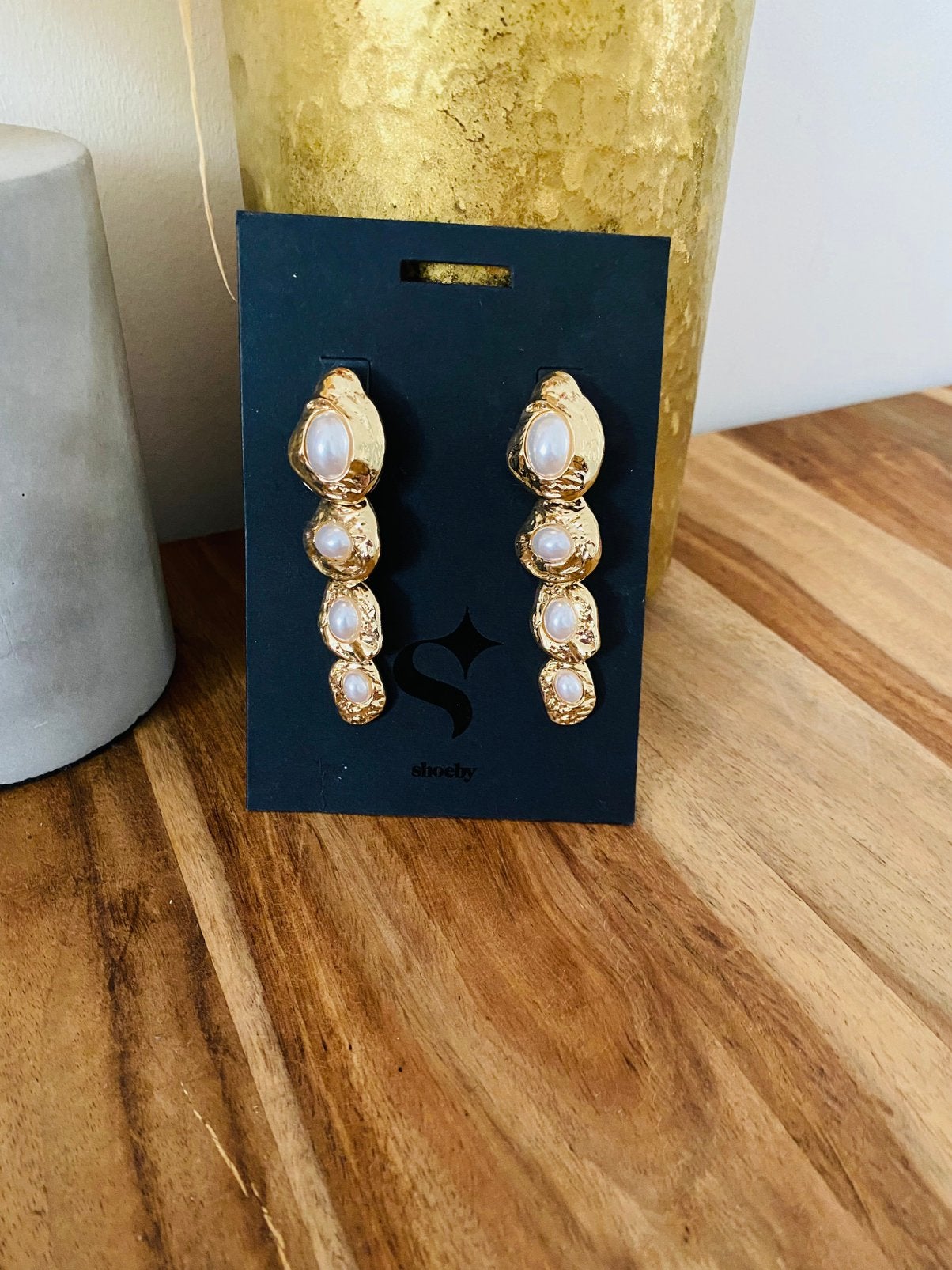 Oorbellen/ oorstekers/ statement earrings/ sieraden (nieuw), Sieraden, Tassen en Uiterlijk, Ophalen of Verzenden, Nieuw, Goud