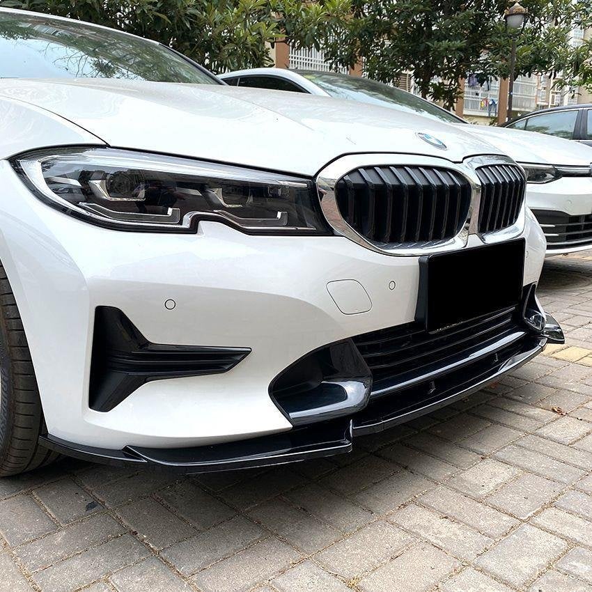 Spoiler Splitter glans Zwart Voor Bmw 3 Serie G20 G21 Luxury, Verzenden, Automotive Parts, A.parts@hotmail.nl, Trasmolenlaan 12 3447 GZ Woerden