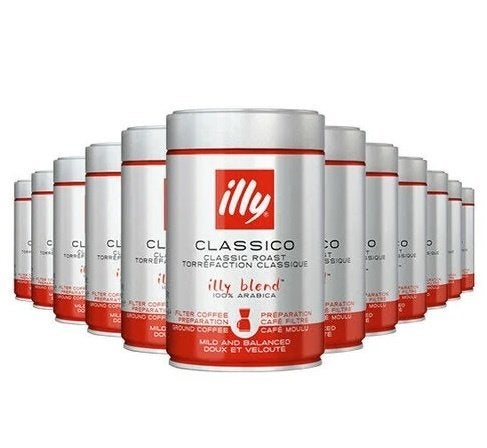 18 illy koffieblikken, Verzamelen, Ophalen of Verzenden, Gebruikt, Koffie, Overige merken