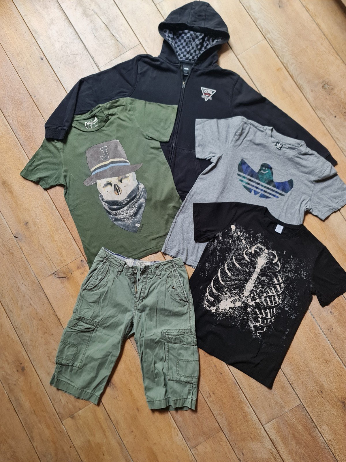 Kledingpakket Jongens mt 164 Vans, Scotch&soda, Adidas, Kinderen en Baby's, Kinderkleding | Maat 164, Ophalen of Verzenden