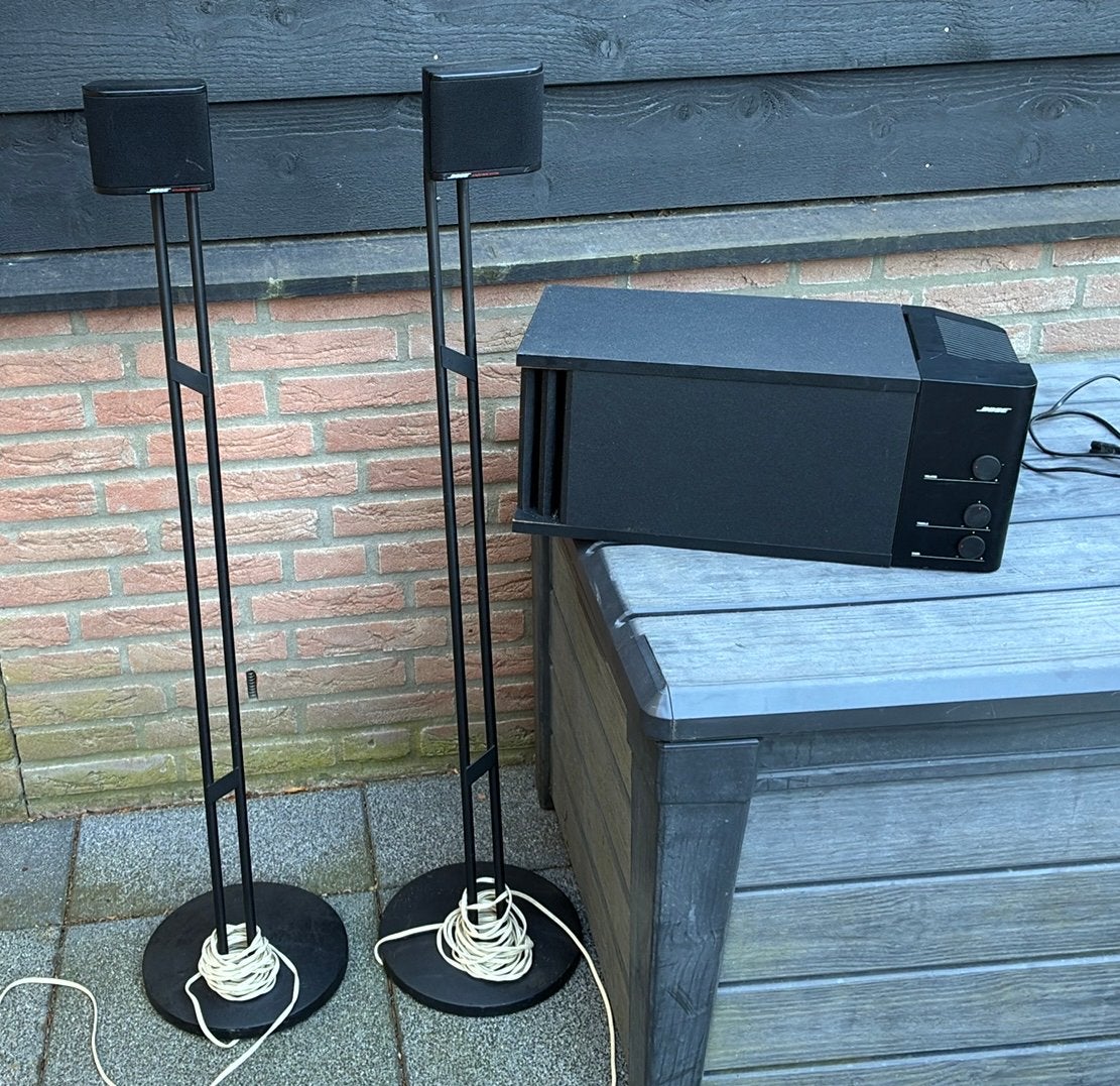 Bose Acoustimass 3 Speaker Systeem - Nostalgisch Geluid, Gebruikt, Losse componenten, Speakers, Ophalen