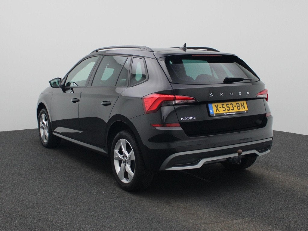 Skoda Kamiq 1.0 TSI Sport Business | Automaat | Elek. Trekha, Auto's, Skoda, 12 maanden, Automatische klimaatregeling, Gebruikt