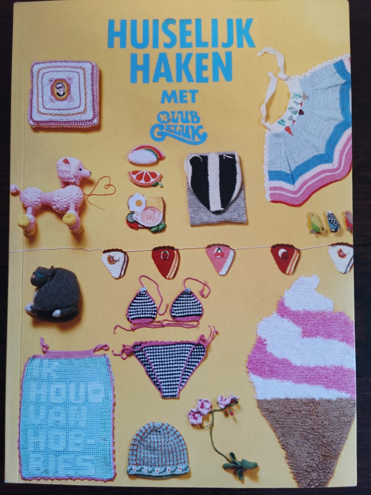 Huiselijk Haken met Club Geluk Haakboek patronen, Breien en Haken, Ophalen of Verzenden, Zo goed als nieuw, Marieke Voorsluijs en Barbara Löhnen (Club Geluk)