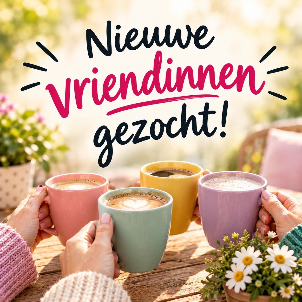 nieuwe vriendinnen  gezocht