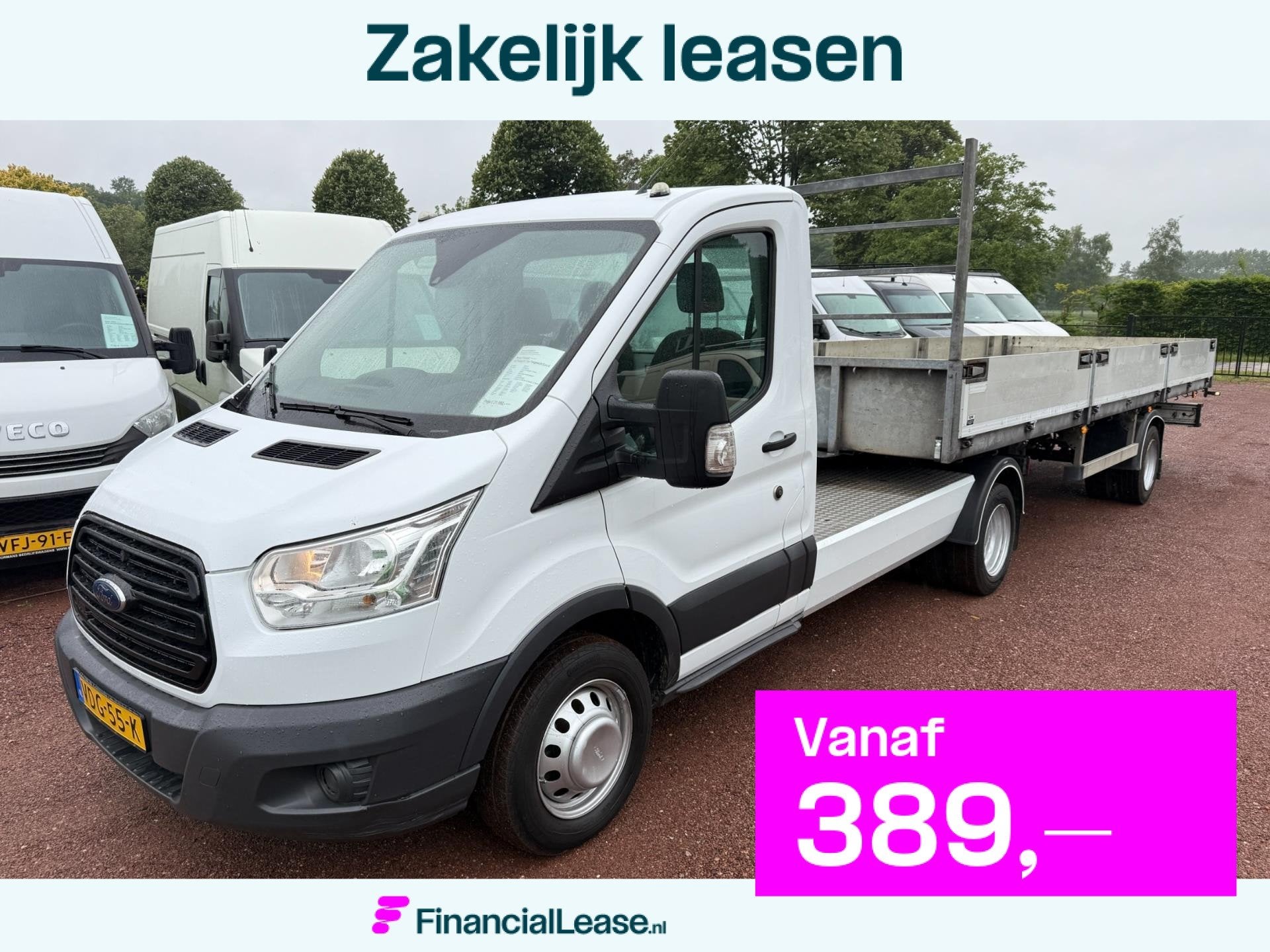Ford Transit 170PK EURO 6 BE Combinatie 8.5 Ton Trekker + Op, Achterwielaandrijving, Euro 6, 4 cilinders, Bedrijf