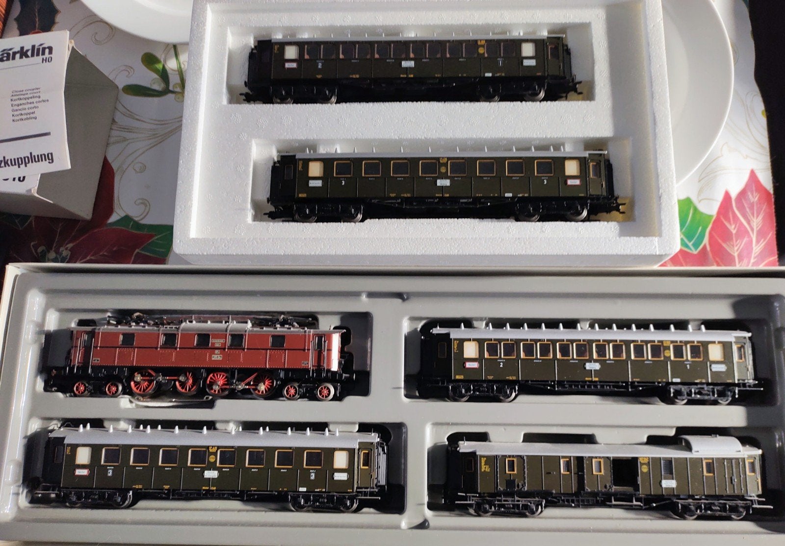 Märklin 2860 en aanvulling 4261, Wisselstroom, Treinset, Ophalen of Verzenden, Zo goed als nieuw