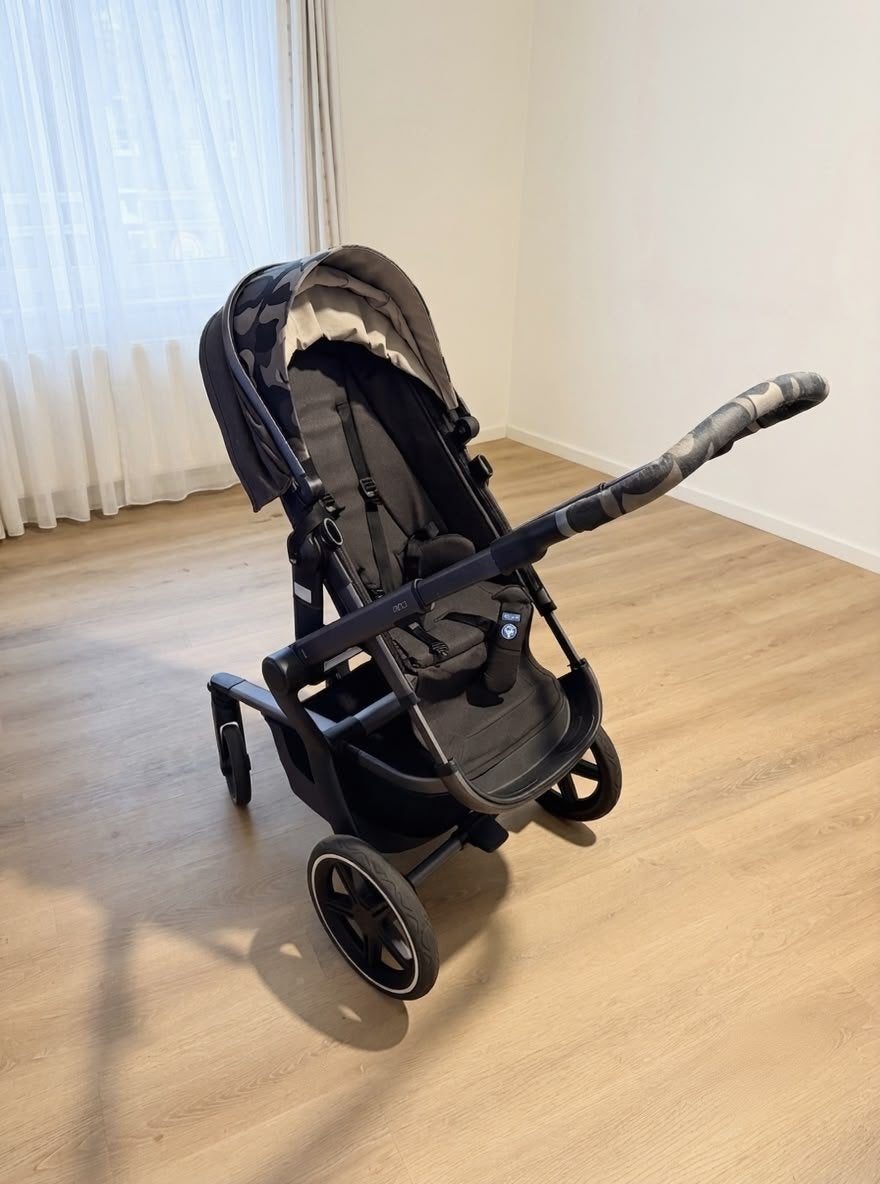 Joolz Day+ kinderwagen met camouflage details, Gebruikt, Combiwagen, Met reiswieg, Ophalen