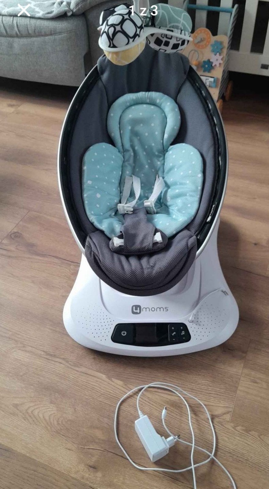 4moms MamaRoo 4.0 Wipstoel - heel goede staat, Gebruikt, Wipstoel, Met gordel(s) of riempje(s), Ophalen