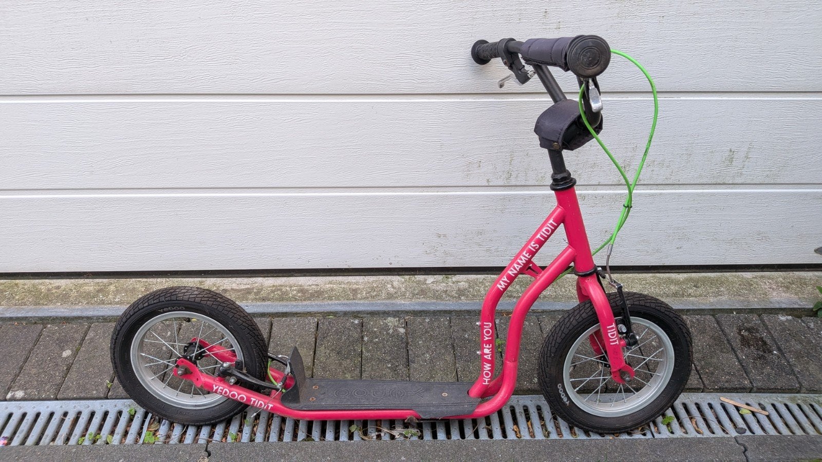 Roze Step met V-brakes - Yedoo Tidit, Fietsen en Brommers, Ophalen, Gebruikt, Gewone step, Yedoo