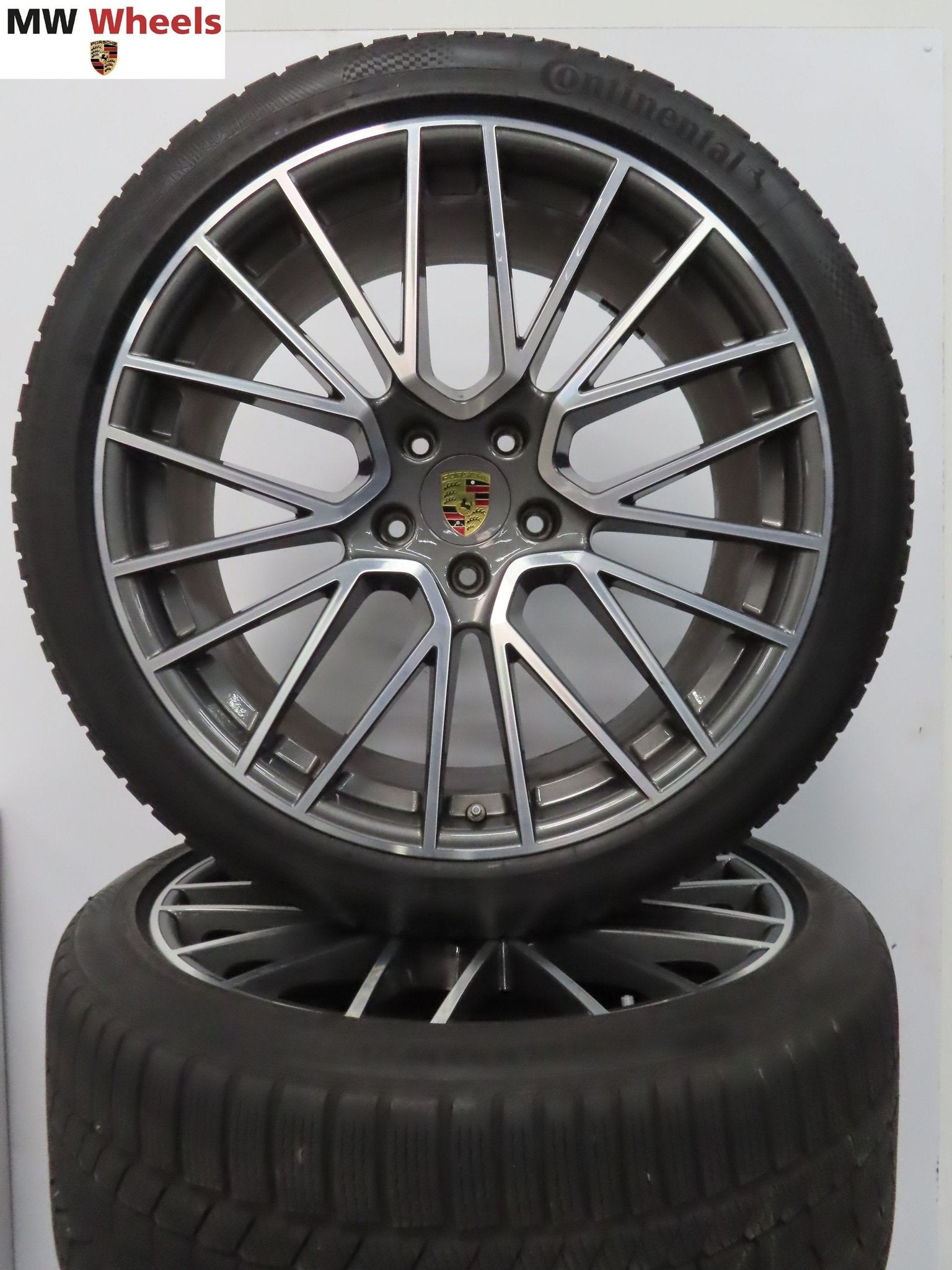 Porsche 22 inch Origineel Cayenne Spyder velgen winterbanden, Gebruikt, -, 285 mm, -