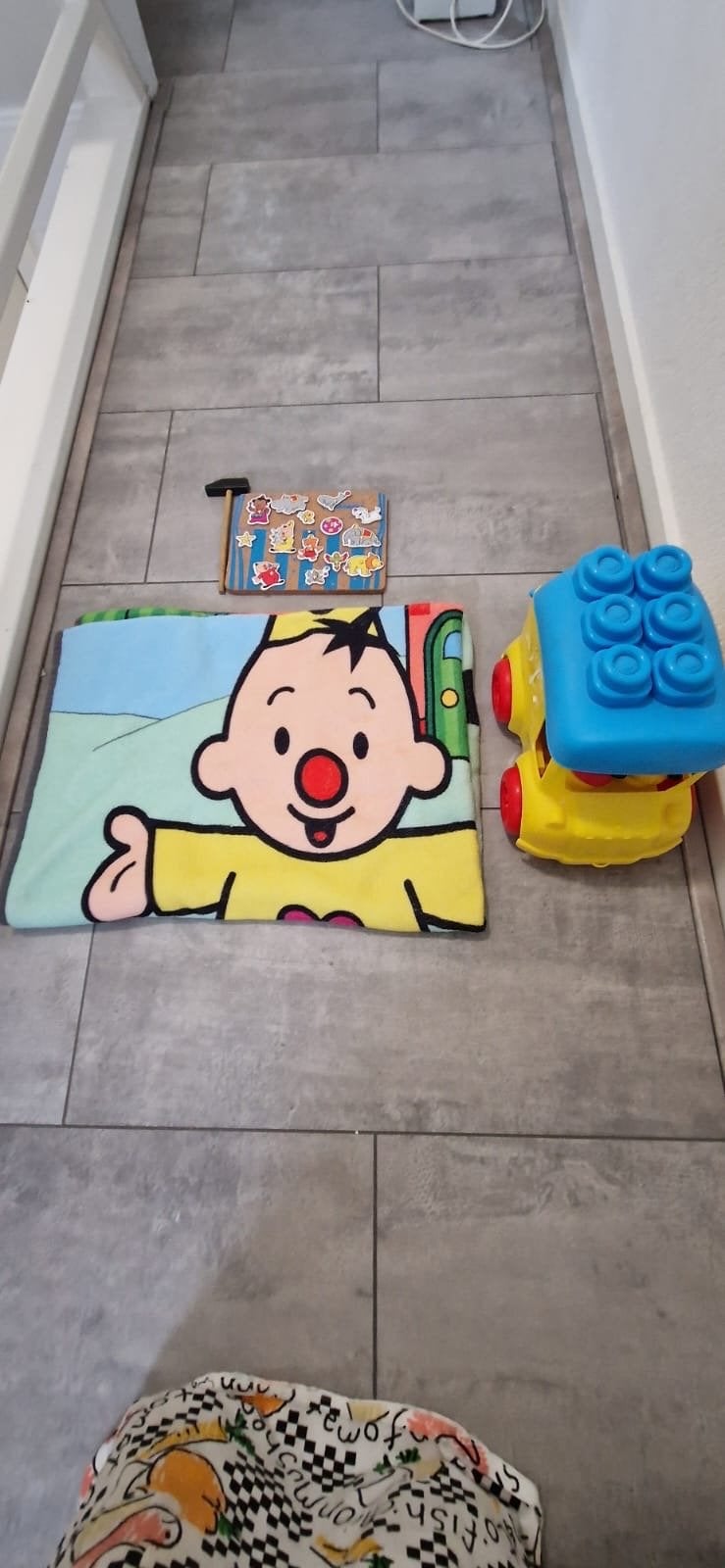 Bumba speelgoedset: auto, speelkleed en puzzel, Ophalen, Gebruikt, Auto, Met wieltjes
