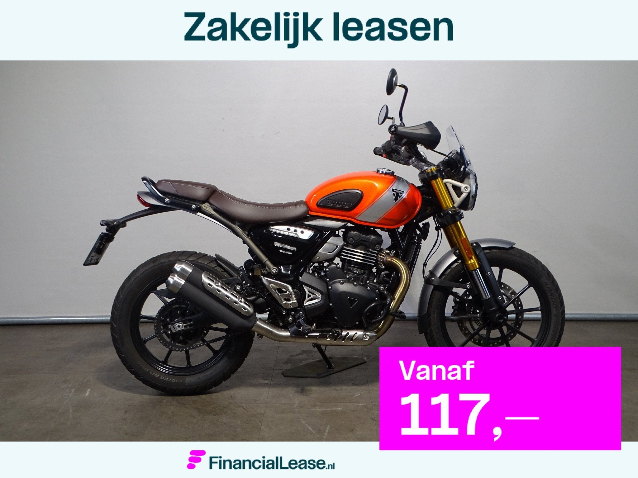 Triumph Scrambler 400 X, Motoren, Motoren | Triumph, Bedrijf, Toermotor, 12 t/m 35 kW