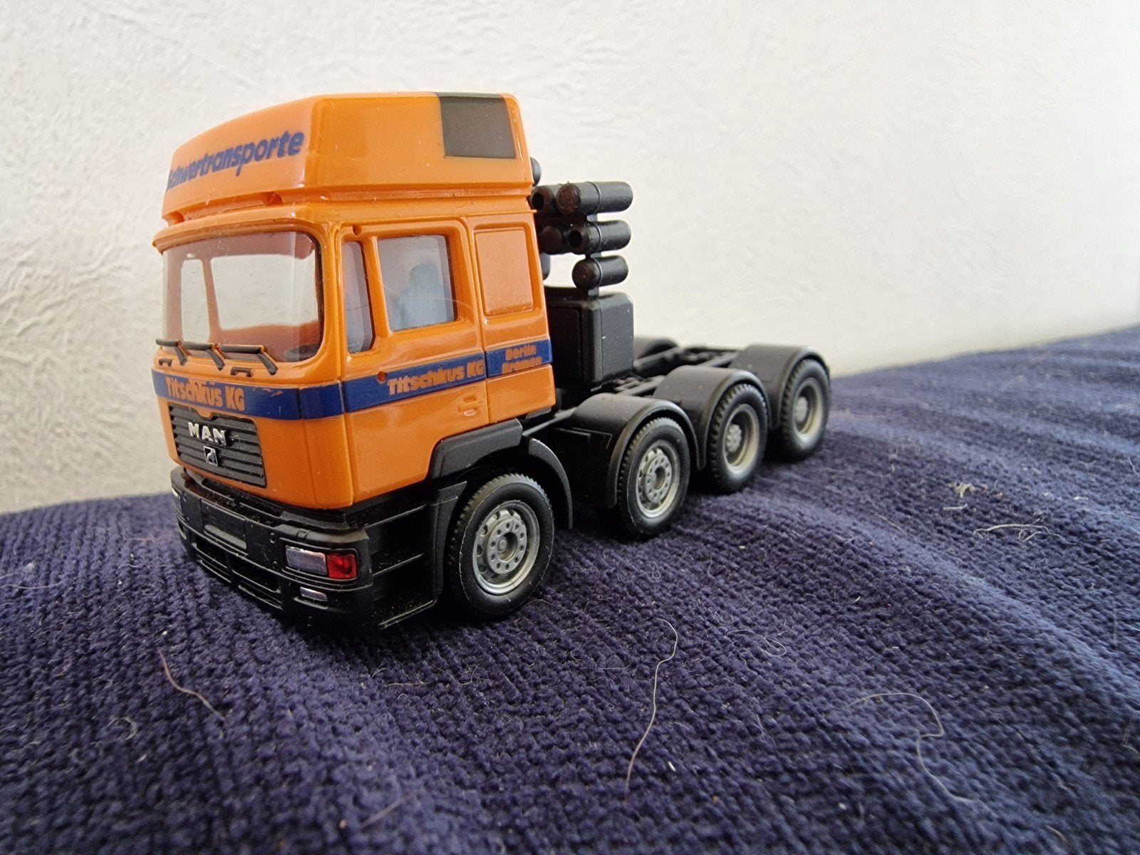 MAN Vrachtwagen Model - Titschkus KG Transport, Overige merken, 1:50 of kleiner, Ophalen of Verzenden, Zo goed als nieuw