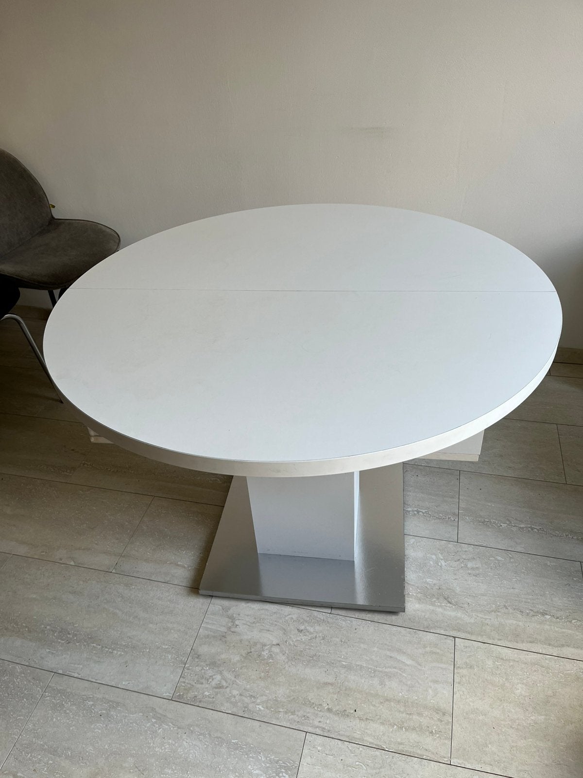 Ovale eettafel, Ophalen, Gebruikt