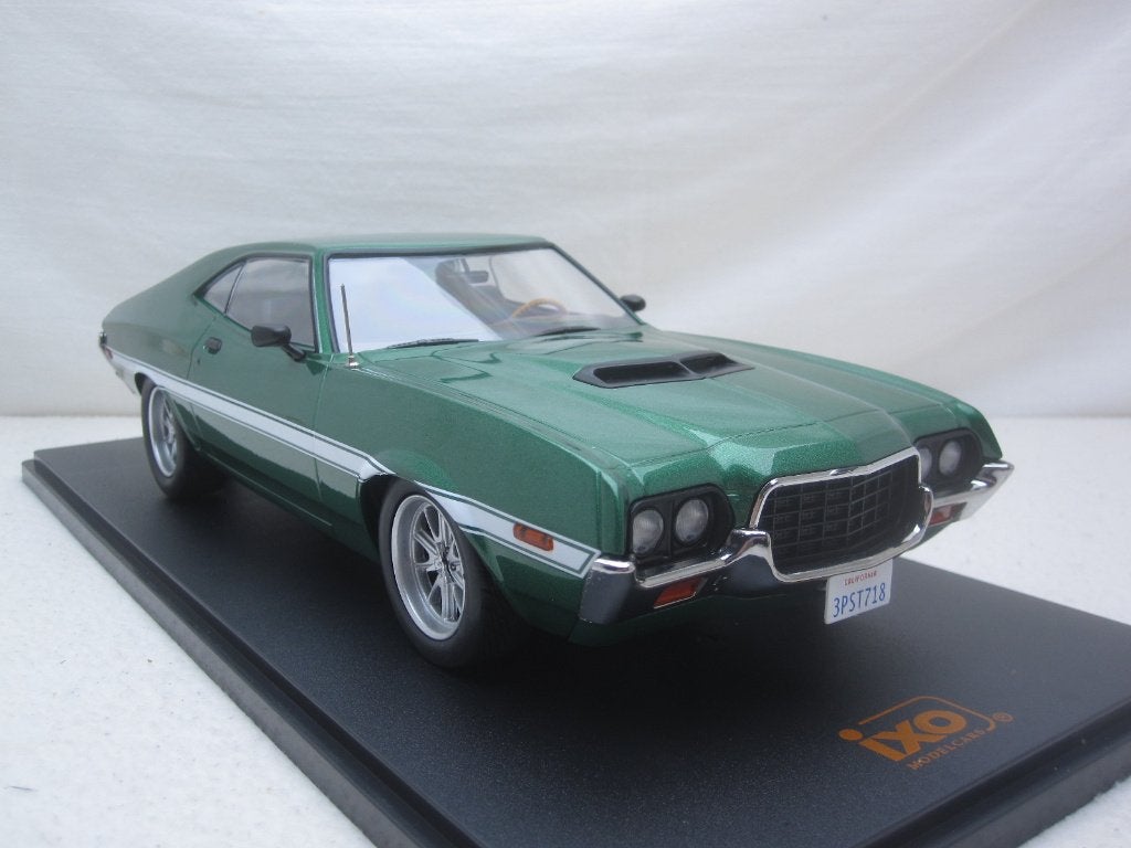 Ford Gran Torino Sport 2-door 1972 1:18 IXO/MCG, Ophalen of Verzenden, Nieuw, Auto, Overige merken