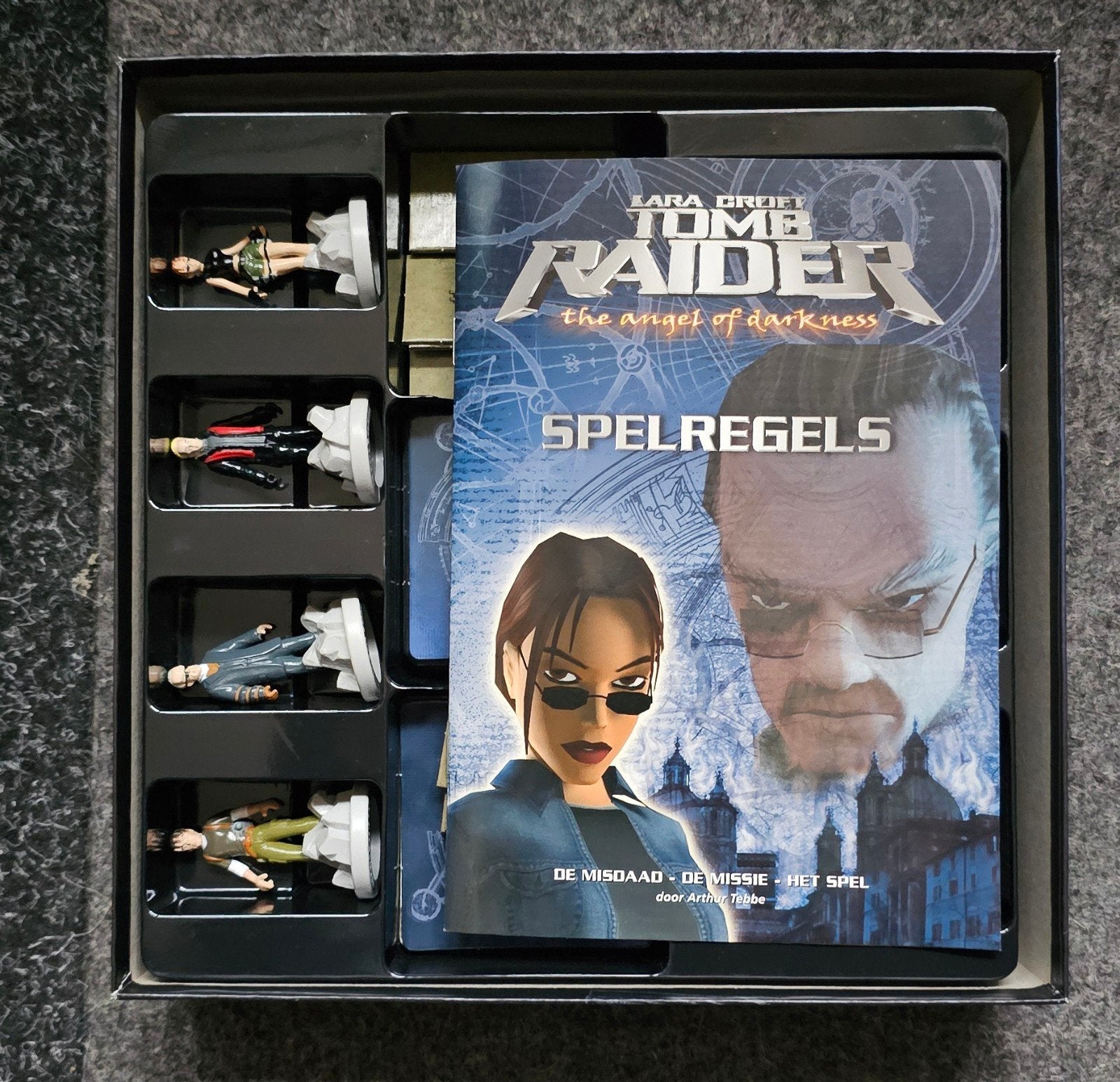 Lara Croft Tomb Raider: The Angel of Darkness Bordspel, Hobby en Vrije tijd, Gezelschapsspellen | Bordspellen, Een of twee spelers