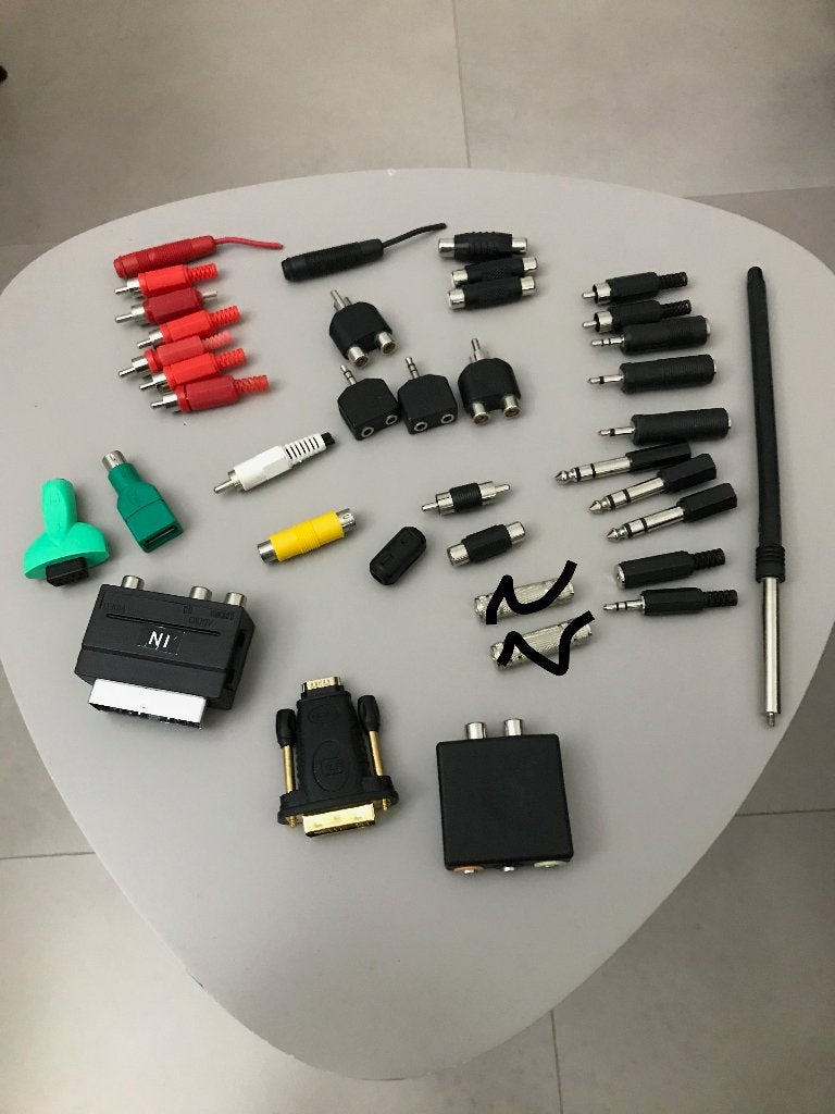 Diverse audio- en videokabels en adapters, Ophalen of Verzenden, Gebruikt, Minder dan 2 meter, Overige kabels